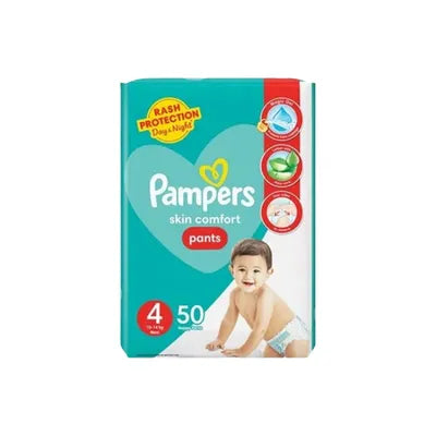 PAMPERS PANTS 50PCS MAXI