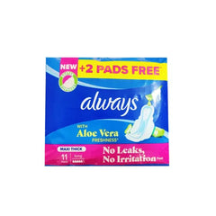 ALWAYS PADS MAXI THICK 11PCS LONG