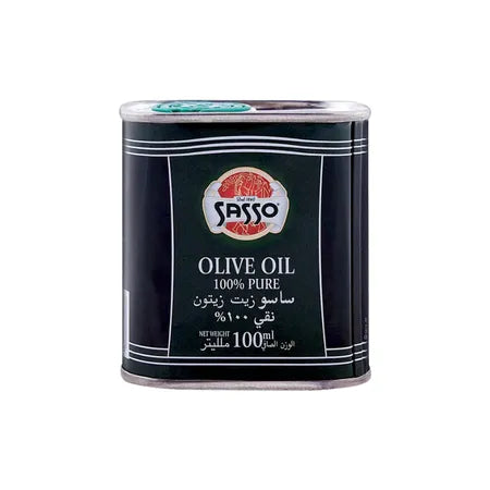 SASSO OLIVE OIL TIN 100ML