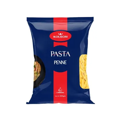 KOLSON PASTA POUCH 400GM PENNIE
