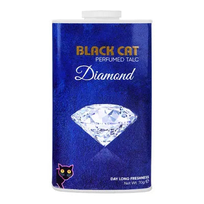 BLACK CAT TALCUM POWDER 70GM DIAMOND