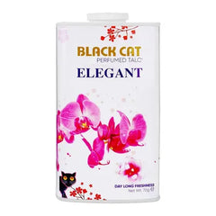 BLACK CAT TALCUM POWDER 70GM ELEGANT