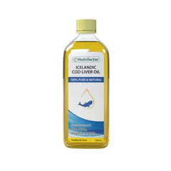 NUTRIFACTOR ICELANDIC COD LIVER OIL SYP