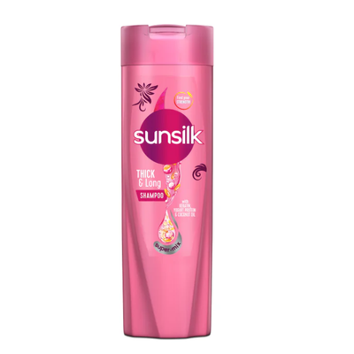 SUNSILK SHAMPOO 360ML PINK