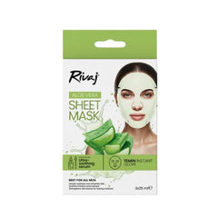 RIVAJ FACIAL MASK 3PCS ALOE VERA
