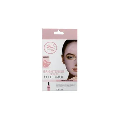 RIVAJ FACIAL MASK 3PCS BRIGHTENING SERUM