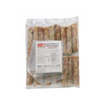 MONSALWA JUICY CHICKEN SEEKH KABAB 18PCS