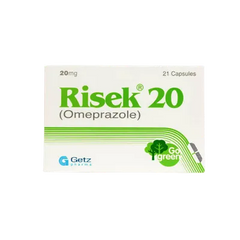 RISEK CAP 20MG 21S.