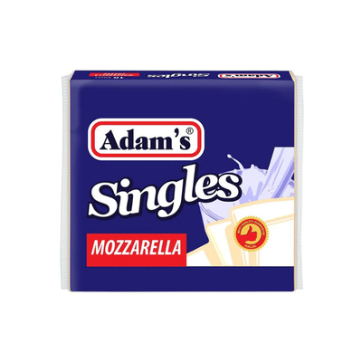 ADAMS MOZZARELLA SINGLE SLICE 200GM