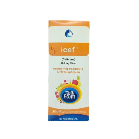 ICEF SYP 100MG 30ML