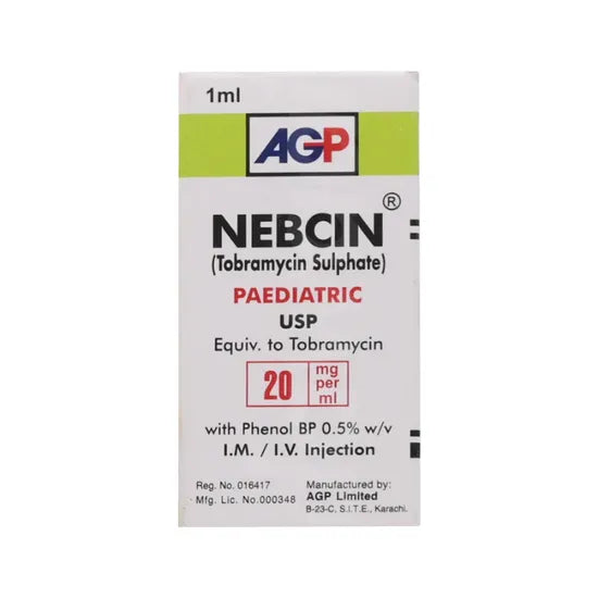 NEBCIN INJ 20MG