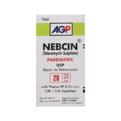 NEBCIN INJ 20MG
