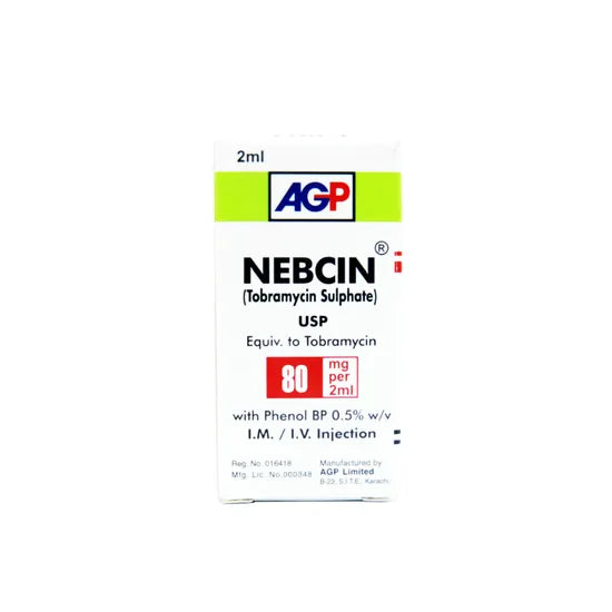 NEBCIN INJ 80MG