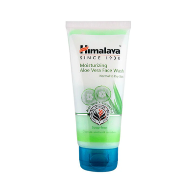 HIMALAYA FACE WASH 50ML ALOE VERA