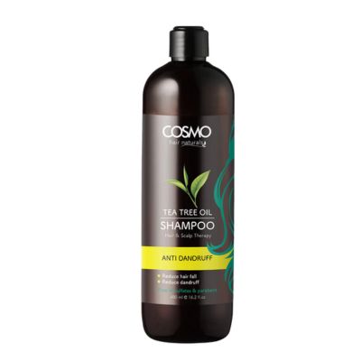 COSMO TEA TREE SHAMPOO 480ML ANTI DANDRUFF