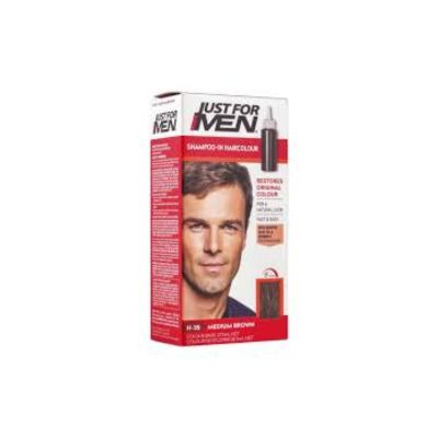 JUST FOR MEN HAIR COLOR 35 MEDIUM BROWN