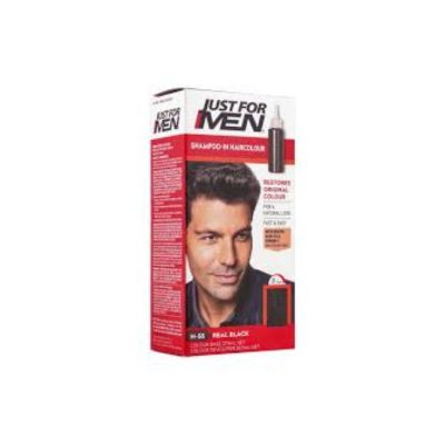 JUST FOR MEN HAIR COLOR 55 REAL BLACK