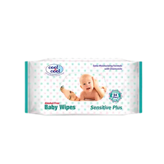 COOL & COOL BABY WIPES 64S SENSITIVE