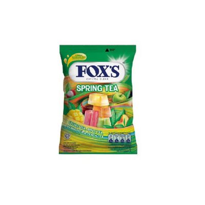 FOXS CANDY POUCH 90GM SPRING TEA