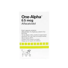 ONE ALPHA CAP 0.5MCG******