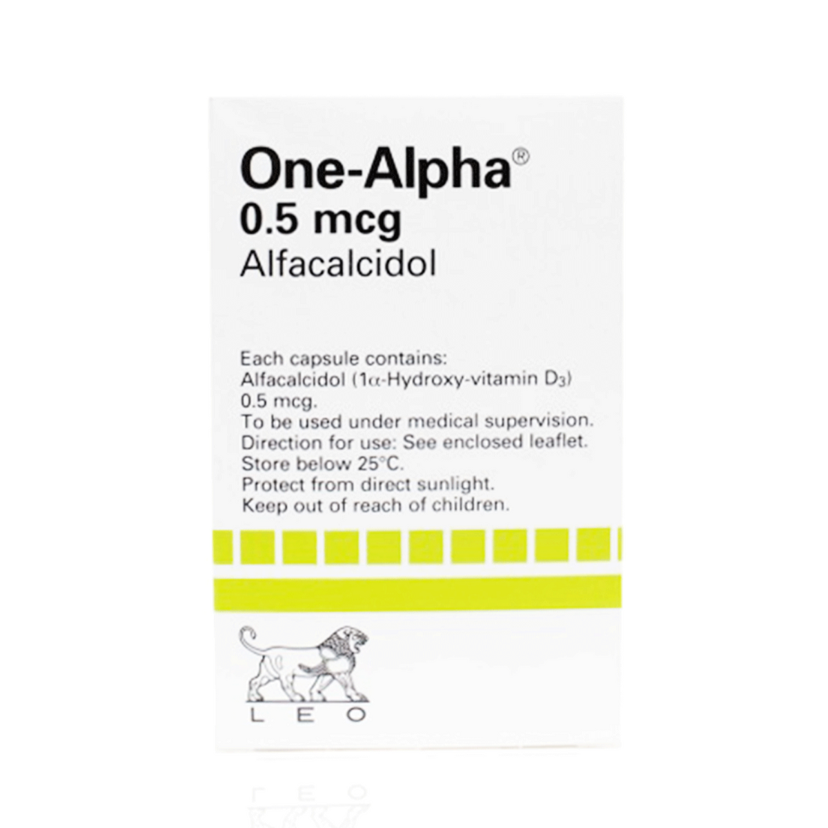 ONE ALPHA CAP 0.5MCG******