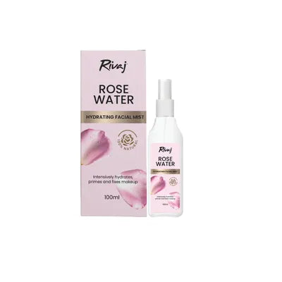 RIVAJ HYDRATING FACIAL MIST ROSE WATER 100ML