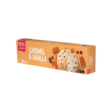 WALLS 800ML CARAMEL VANILA
