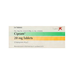 CIPRAM TAB 20MG*****
