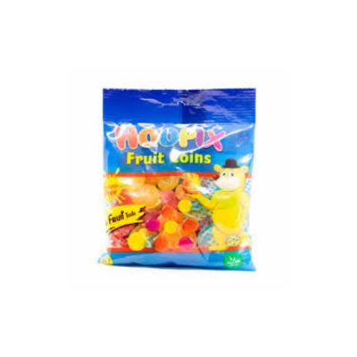 HOOPIX JELLY 90GM FRUIT COINS