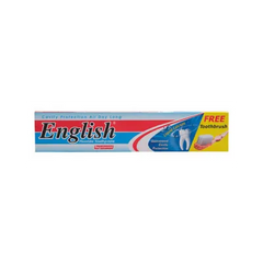 ENGLISH TOOTH PASTE 65GM REGULAR WITH BRUSH