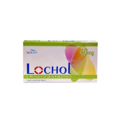 LOCHOL TAB 40MG 15S