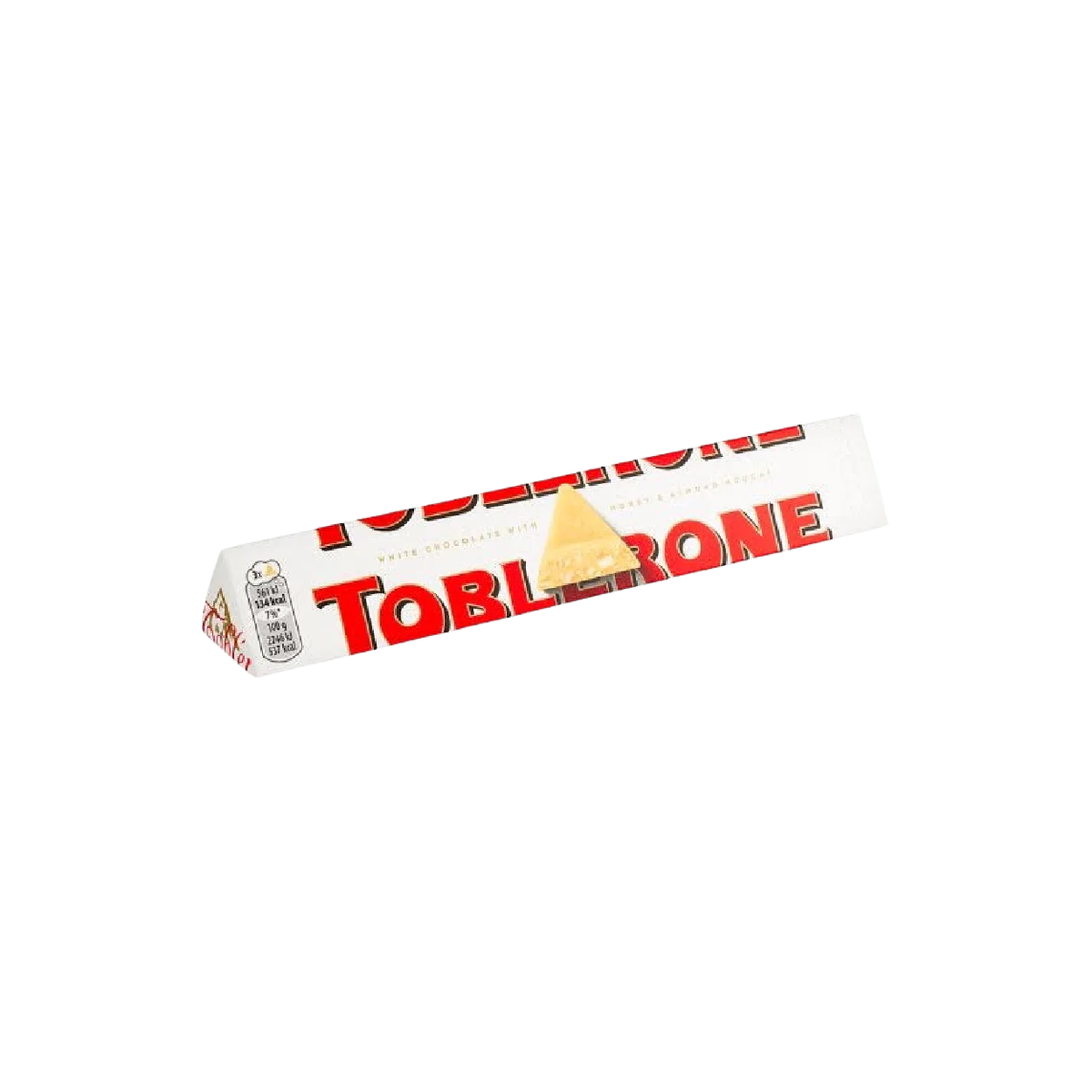 TOBLERONE WHITE CHOCOLATE 100GM