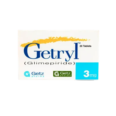 GETRYL TAB 3MG 30S