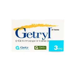 GETRYL TAB 3MG 30S