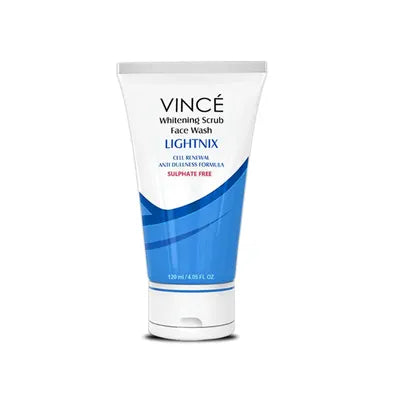 VINCE FACE WASH WHITENING SCRUB 100ML