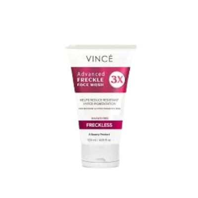 VINCE FACE WASH 120ML ADVANCE FRECKLE
