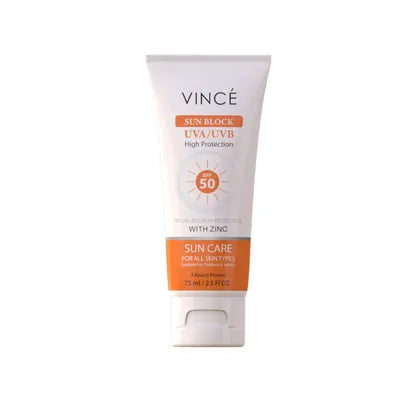 VINCE UVA UVB PROTECTOR SPF 50 80ML