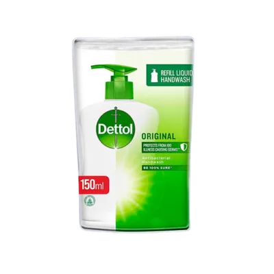 DETTOL HAND WASH ORIGINAL POUCH 150ML