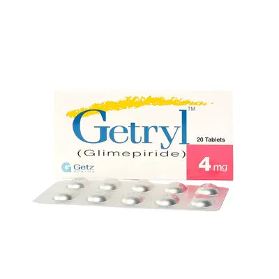 GETRYL TAB 4MG 30S