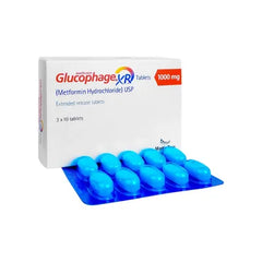 GLUCOPHAGE TAB 1000GM