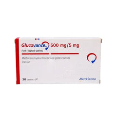 GLUCOVANCE TAB 500/5MG
