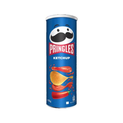 PRINGLES SNACKS 165GM KETCHUP