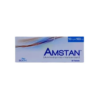 AMSTAN TAB 10/160MG 14S