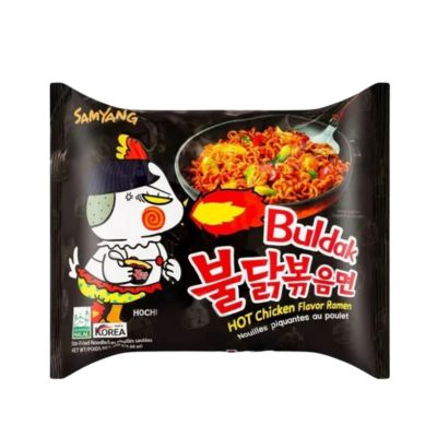 SAMYANG RAMEN HOT CHICKEN FLAVOR BULDAK140G BLACK