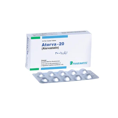 ATORVA TAB 20MG 20S