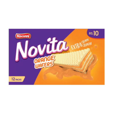 NOVITA WAFERS 24PCS ORANGE