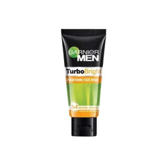 GARNIER MEN FACE WASH TURBOBRIGHT 100ML BRIGHTENING