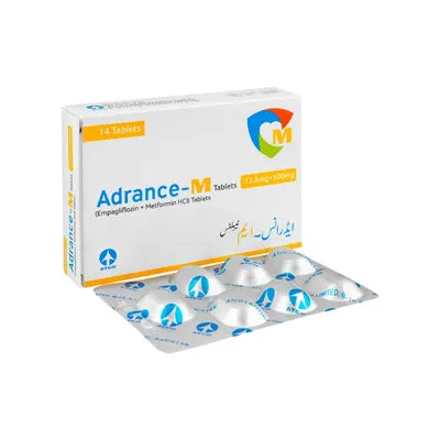 ADRANCE TAB M 12.5/500MG