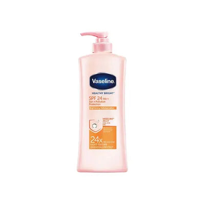 VASELINE LOTION 400ML SPF24 SUN POLLUTION