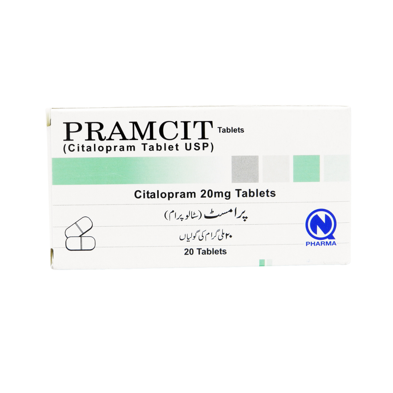 PRAMCIT TAB 20MG 20S